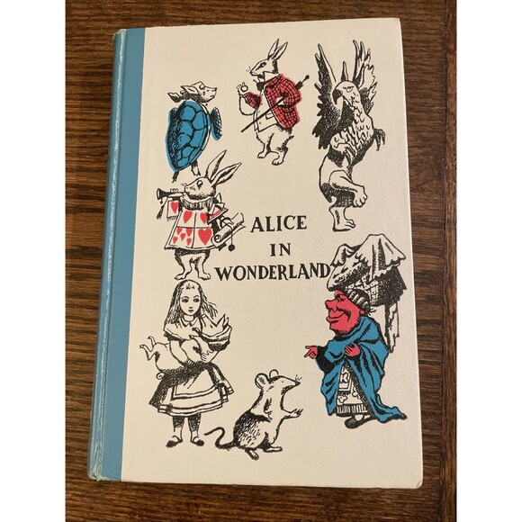 Alice in Wonderland Lewis Carroll Junior Deluxe Editions 1955 - Picture 1 of 8
